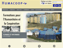 Tablet Screenshot of humacoop.com